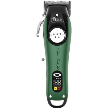 Машинка для стрижки TICO Professional 5-Stars Turbo Jet Olive 100425