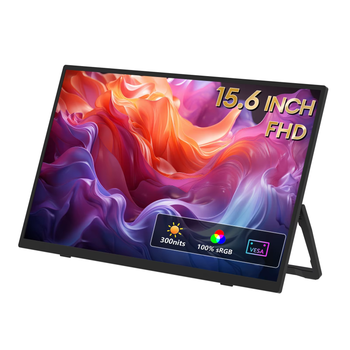 Портативний монітор Zeuslap ZP156 black 15.6" 1920x1080 60 Гц