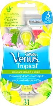Одноразовые бритвенные станки Gillette Venus Tropical 3шт (3 шт.) (854484-778525-2)
