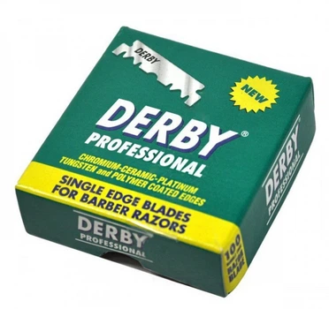 Лезвия для опасных бритв Derby Green Professional 100шт (100 шт.) (800004-721093-2)