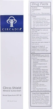 Мінеральний сонцезахисний крем для шкіри SPF 30 - Circadia Circa-Shield Mineral Screen Broad Spectrum SPF 30 59ml (59ml) (1242903-544449685-2)