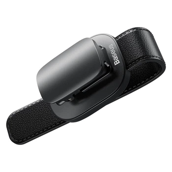 Автотримач для окулярів Baseus Platinum Eyewear Clip ACYJN-B01 на сонцезахисний козирок (Чорний)