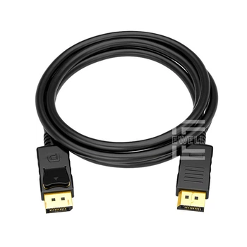 Кабель Ewell DisplayPort M/M 4K 60Hz, Black, 1.8 м (EW747)