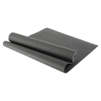 Коврик для фитнеса и спорта PVC SP-Sport Серый FI-8723
