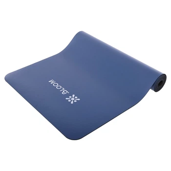 Коврик для фитнеса и йоги BLOOM YOGA MAT Синий LB7030