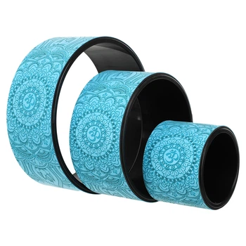Набор колес для йоги SP-Sport Fit Wheel Yoga 3 шт. Бирюзовый FI-0086