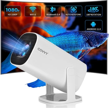 Протектор COVVY P30 Full HD WiFi Bluetooth Android 11 White
