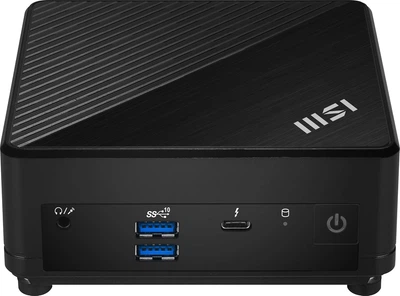 Міні ПК MSI Cubi N JSL-033BEU / Intel Celeron N4500 / 2 х LAN / HDMI / Wi-Fi 5 / Bluetooth 4.2 / Black