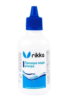 RIKKA Прозора вода Ультра для очищення води від каламуті, 100мл