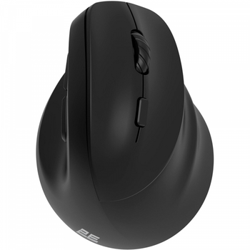 Мышь беспроводная 2e mf325 Silent, Black, Bluetooth / usb (2.4GHz), оптическая (сенсор PixArt 3212), 800-2400 dpi, 30 ips, 6 кнопок, до 10 м, 1xAA (2e-mf325wbk)