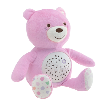 Нічник проектор Chicco First Dreams Ведмедик Рожевий (8058664060351)