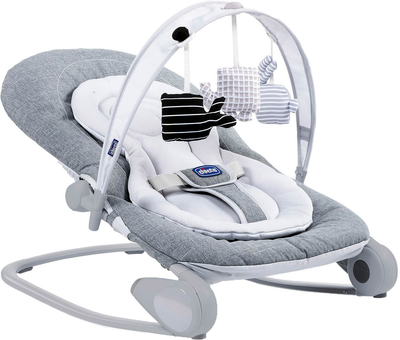 Крісло-гойдалка Chicco Hoopla Titanium Сіре (8058664125050)