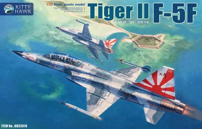 Збірна модель 1/32 Літак F-5F "Tiger II" Zimi 32019