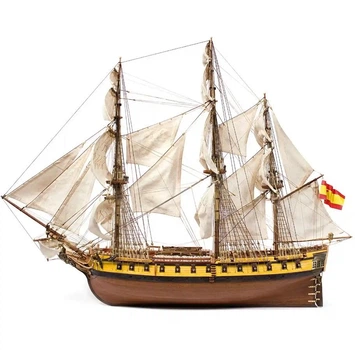 Збірна дерев'яна модель 1/85 Фрегат "N.S. Mercedes" OcCre 14007