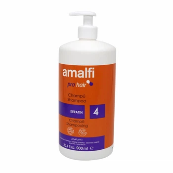 Шампунь для волос восстанавливающий Amalfi Keratin с дозатором, 900 мл