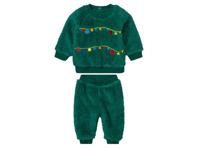 Костюм (свитшот и штаны) для мальчика Lupilu LIDL 431226 086-92 см (12-24 months) Зеленый