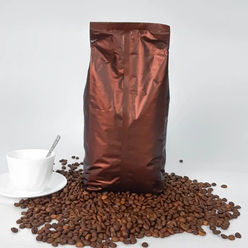 Кофе в зернах крафтовый купаж 85% арабика 15% робуста свежей обжарки 1 кг