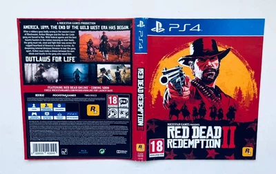 Red Dead Redemption II - PS4 (обложка), Б/У