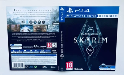 The Elder Scrolls V Skyrim VR - PS4 (обложка), Б/У