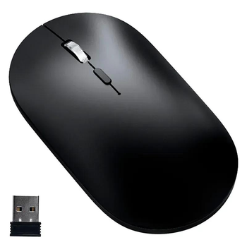 Мышь TWolf беспроводная 2.4G для ПК ноутбука X2 Rechargeable Black (X2_Black)