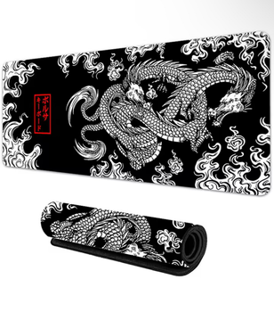 Коврик для мыши SHLab Китайский Дракон (25×29 см) – Игровая поверхность с антискользящим покрытием и ярким диз