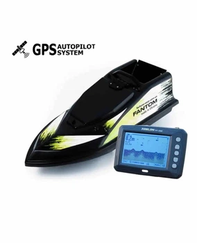 Кораблик для прикормки Фантом Модерн з ехолотом Toslon300 та GPS автопілотом (V3_9+1)