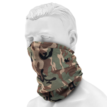 Бафф тактический Mil-Tec Multifunctional Headwear Woodland Универсальный (M-T)