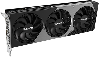 Відеокарта INNO3D PCI-Ex GeForce RTX 5070 X3 OC 12GB GDDR7 (192bit) (2542/28000) (HDMI, 3 x DisplayPort) (N50703-12D7X-195064L)