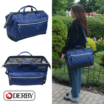 Сумка саквояж дорожная DERBY FitnessBag, спортивная фитнес сумка ручная кладь в самолет лоукост 40 30 20 синяя