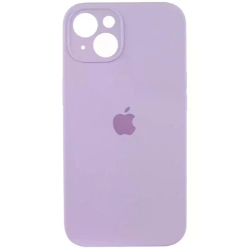 Чохол Premium Silicone case з захистом камери для iPhone 13 Full Camera Protective lilac 9705