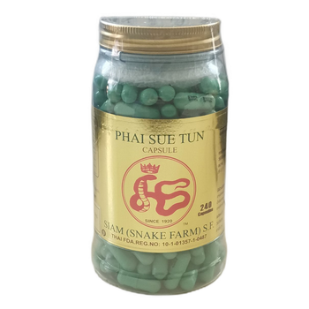 Капсули для серця і судинної системи Phai Sue Tun 240 шт Siam Snake №9 (8857124116139)
