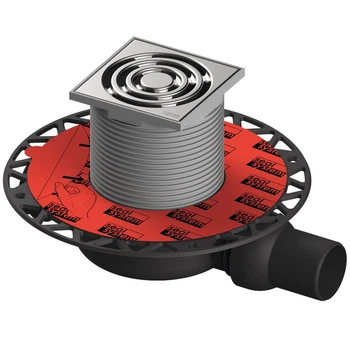 Трап для душа TECE Drainpoint S110 105x105мм хром 3601100