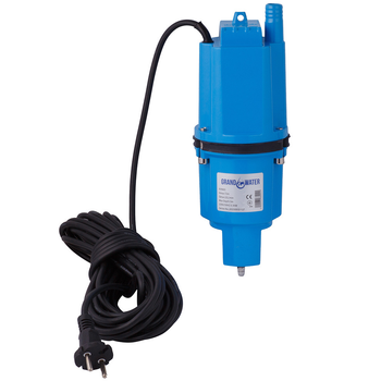 Насос колодязний GRANDWATER вібраційний XVM65 350Вт Hmax 72м 1.3м³/ч з нижнім забором води CV031612