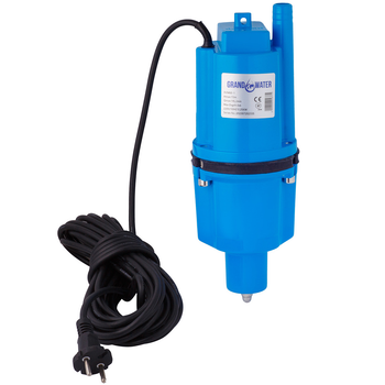 Насос колодязний GRANDWATER вібраційний XVM60-1 250Вт Hmax 72м 1м³/ч з нижнім забором води CV030002
