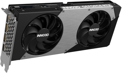 Видеокарта INNO3D PCI-Ex GeForce RTX 5060 Ti TWIN X2 8GB GDDR7 (128bit) (2572/28000) (HDMI, 3 x DisplayPort) (N506T2-08D7-193075N)