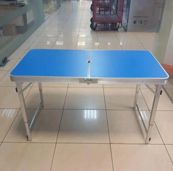 Усиленный складной туристический стол, синий