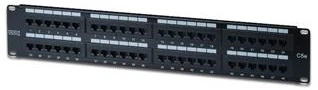 Патч-панель DIGITUS САТ 5e UTP, 19", 2U, 48 портiв, зібрана
