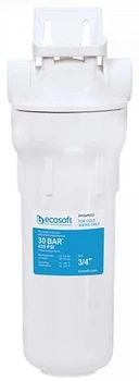 Фільтр магістральний Ecosoft 10", підключення 3/4, з поліпропіленовим картриджем