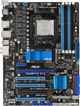 Материнська плата ASUS M4A87TD EVO (M4A87TD) (Socket AM3, AMD 870G, ATX) Б/в