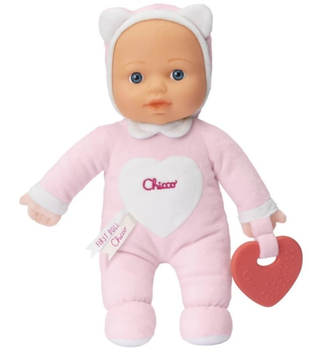 М'яка іграшка лялька Chicco My First Doll 30 см Рожева (8058664176427)