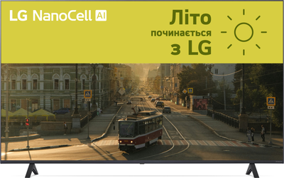 Телевизор LG 55" 55NANO81A6A