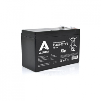 Батарея к ИБП AZBIST 12V 7Ah Super AGM (ASAGM-1270F2) (251635)