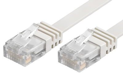 Патч-корд S-Conn Cat 6 U/UTP 0.5 m (75711-SL0.5W)