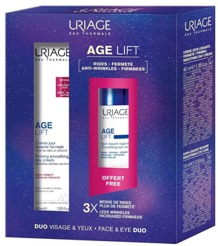 Zestaw do pielęgnacji twarzy Uriage Age Lift Krem do twarzy 40 ml + Krem pod oczy 15 ml (ZES3661434009853)