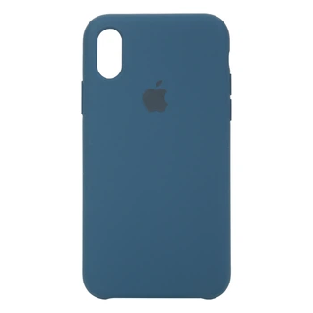 Silicone Case Original for Apple iPhone XS/X (HC) - Cosmos Blue