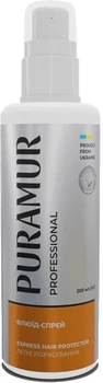 Флюїд-спрей Puramur Express Hair Protector легке розчісування 200 мл (4823082433278)