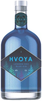Джин HVOYA London Dry Blue 0.5 л 40% (4820269290549)