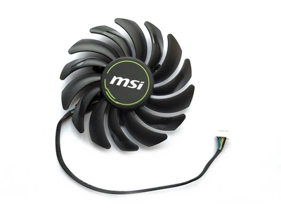 Вентилятор PowerLogic для видеокарты MSI RTX 2060 2070 2080 Super Ventus (orgnl) 87 мм PLD09210B12HH (PLD09210S12HH T129215SU) (№332.62)