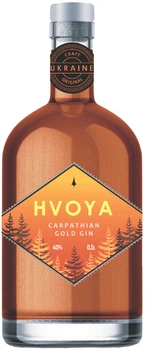 Джин HVOYA Carpathian Gold 0.5 л 40% (4820269290570)