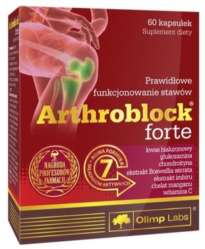 Suplement diety Olimp Arthroblock Forte 60 kapsułek (5901330011696)